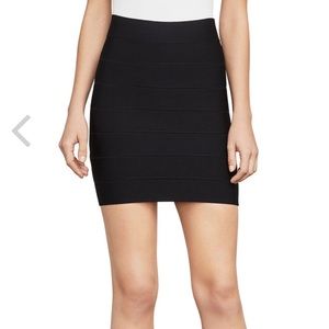 BCBG MAXAZRIA Simone Textured Power Skirt